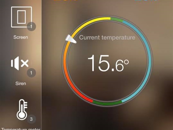 Setting the temperataure